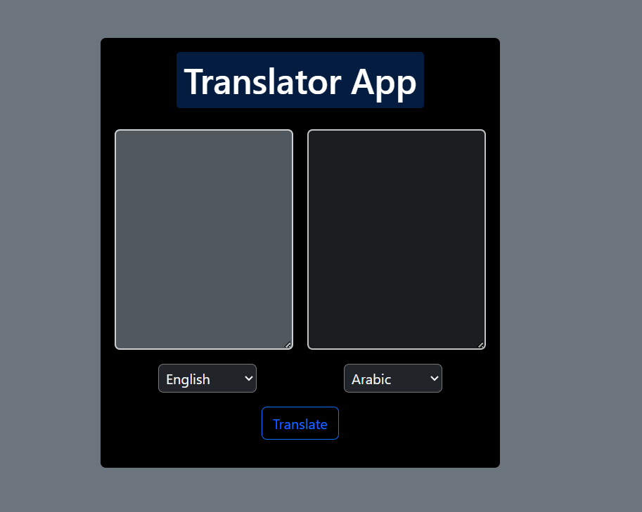 Translator App